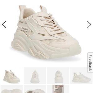 Steve Madden Possession Sneaker Off White